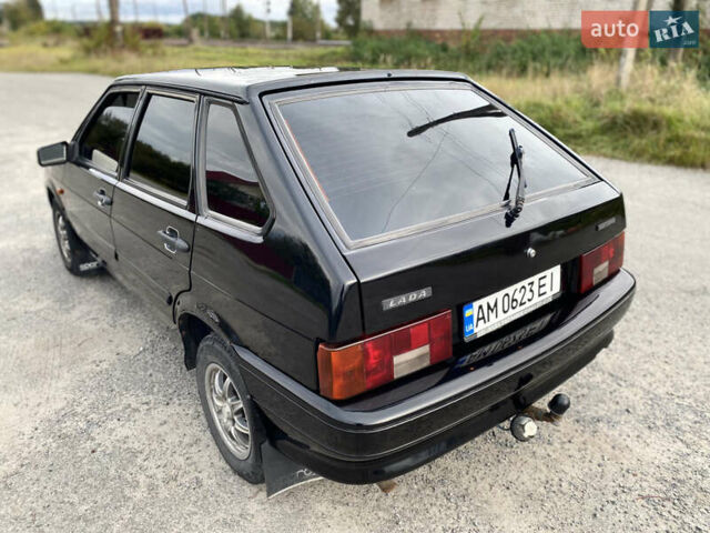 Чорний ВАЗ 2114 Самара, об'ємом двигуна 1.6 л та пробігом 190 тис. км за 1850 $, фото 18 на Automoto.ua