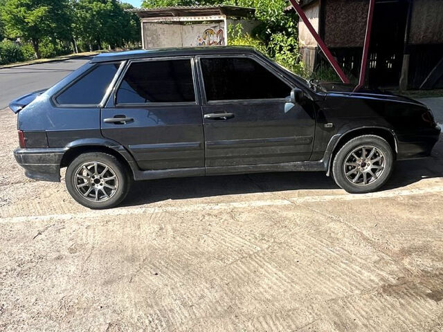 Черный ВАЗ 2114 Самара, объемом двигателя 1.6 л и пробегом 176 тыс. км за 2100 $, фото 3 на Automoto.ua