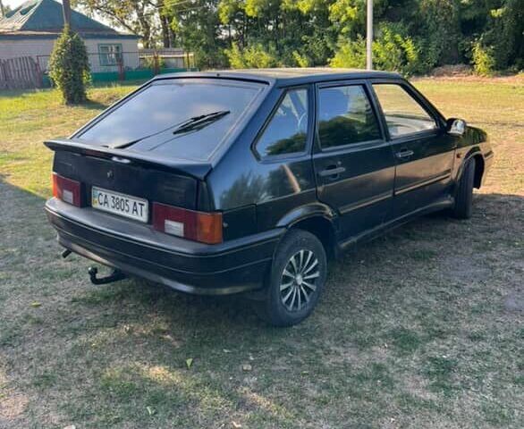 Черный ВАЗ 2114 Самара, объемом двигателя 1.6 л и пробегом 250 тыс. км за 1500 $, фото 1 на Automoto.ua