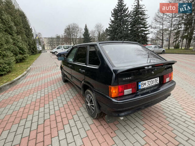 Черный ВАЗ 2114 Самара, объемом двигателя 1.6 л и пробегом 150 тыс. км за 2500 $, фото 4 на Automoto.ua