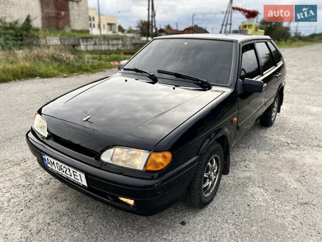 Чорний ВАЗ 2114 Самара, об'ємом двигуна 1.6 л та пробігом 190 тис. км за 1850 $, фото 4 на Automoto.ua