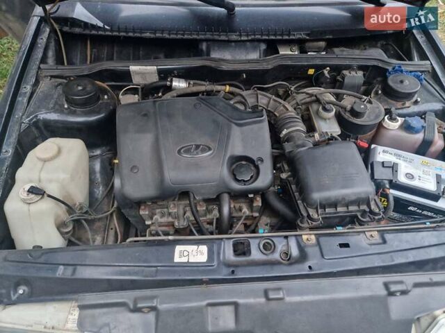 Черный ВАЗ 2114 Самара, объемом двигателя 1.6 л и пробегом 154 тыс. км за 1850 $, фото 7 на Automoto.ua