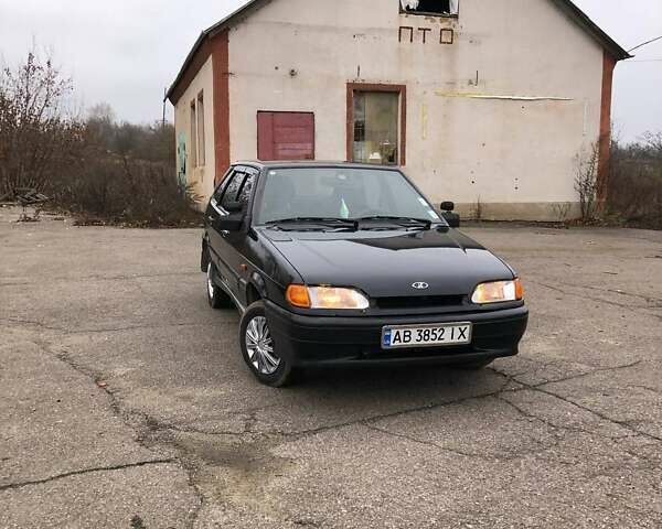 Черный ВАЗ 2114 Самара, объемом двигателя 1.6 л и пробегом 307 тыс. км за 2000 $, фото 2 на Automoto.ua