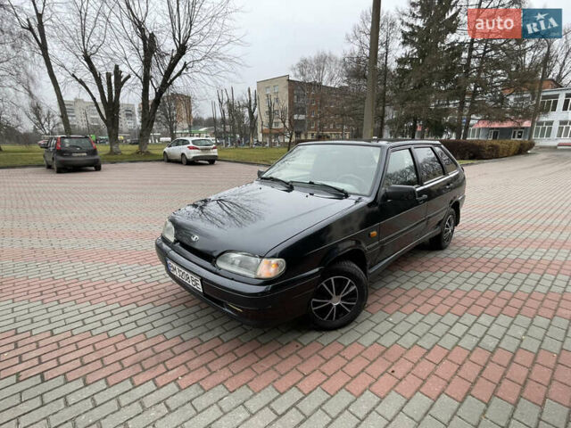 Черный ВАЗ 2114 Самара, объемом двигателя 1.6 л и пробегом 150 тыс. км за 2500 $, фото 7 на Automoto.ua