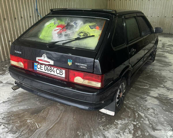 Черный ВАЗ 2114 Самара, объемом двигателя 1.6 л и пробегом 220 тыс. км за 1900 $, фото 4 на Automoto.ua
