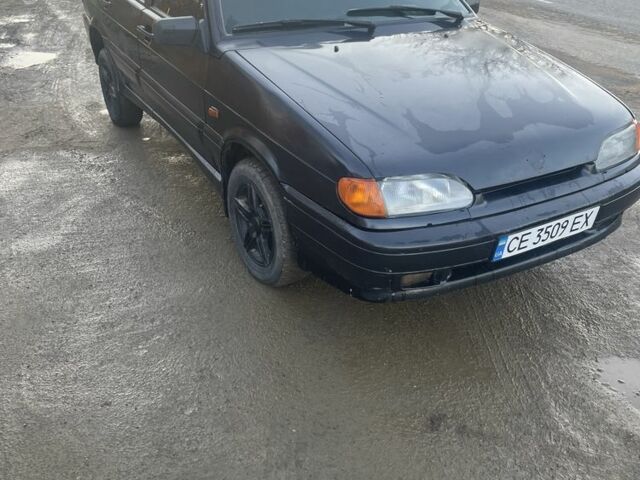 Чорний ВАЗ 2114 Самара, об'ємом двигуна 1.6 л та пробігом 230 тис. км за 1650 $, фото 2 на Automoto.ua