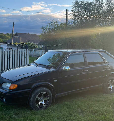 Чорний ВАЗ 2114 Самара, об'ємом двигуна 1.6 л та пробігом 250 тис. км за 1700 $, фото 2 на Automoto.ua