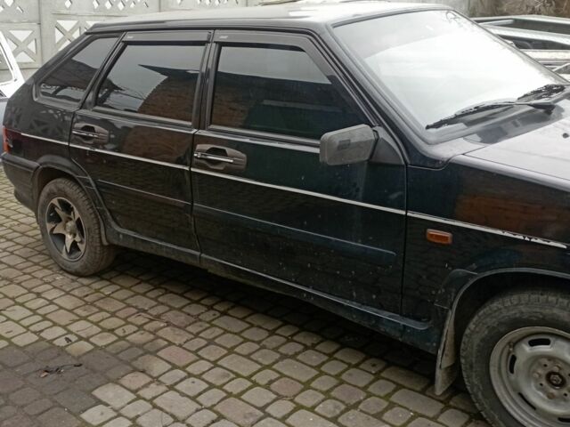 Черный ВАЗ 2114 Самара, объемом двигателя 1 л и пробегом 130 тыс. км за 1000 $, фото 2 на Automoto.ua