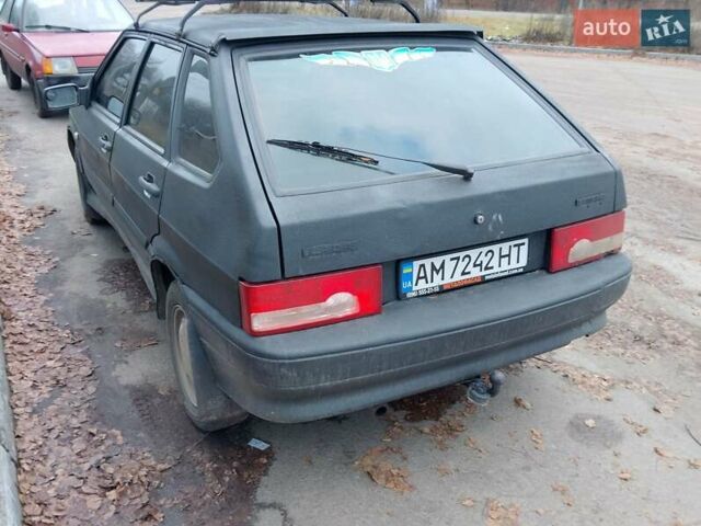 Чорний ВАЗ 2114 Самара, об'ємом двигуна 1.6 л та пробігом 215 тис. км за 1500 $, фото 5 на Automoto.ua
