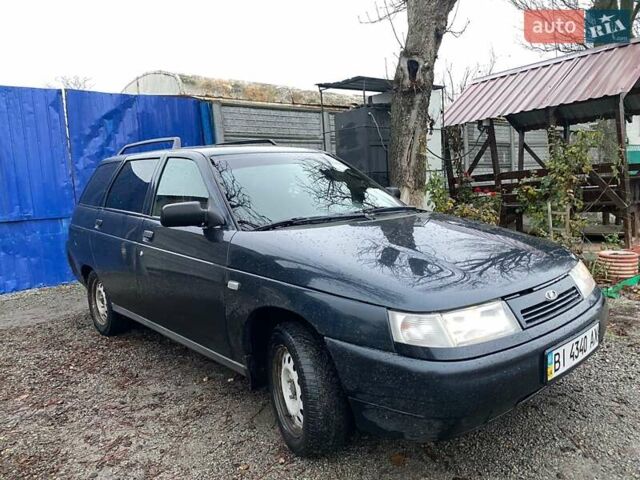 Черный ВАЗ 2114 Самара, объемом двигателя 1.6 л и пробегом 160 тыс. км за 2200 $, фото 7 на Automoto.ua