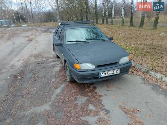 Чорний ВАЗ 2114 Самара, об'ємом двигуна 1.6 л та пробігом 215 тис. км за 1500 $, фото 1 на Automoto.ua