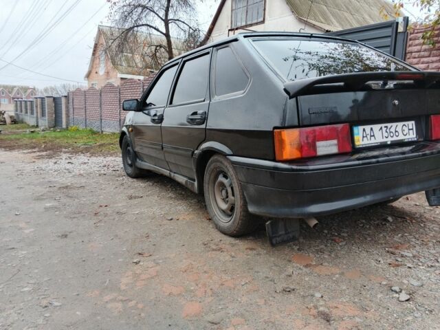 Чорний ВАЗ 2114 Самара, об'ємом двигуна 2 л та пробігом 280 тис. км за 1650 $, фото 1 на Automoto.ua