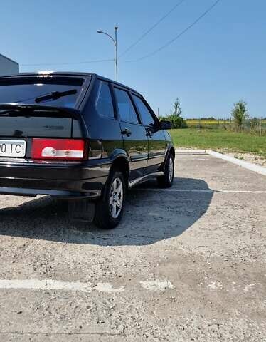 Черный ВАЗ 2114 Самара, объемом двигателя 1.6 л и пробегом 208 тыс. км за 3100 $, фото 2 на Automoto.ua