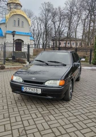 Черный ВАЗ 2114 Самара, объемом двигателя 1.6 л и пробегом 200 тыс. км за 1599 $, фото 1 на Automoto.ua