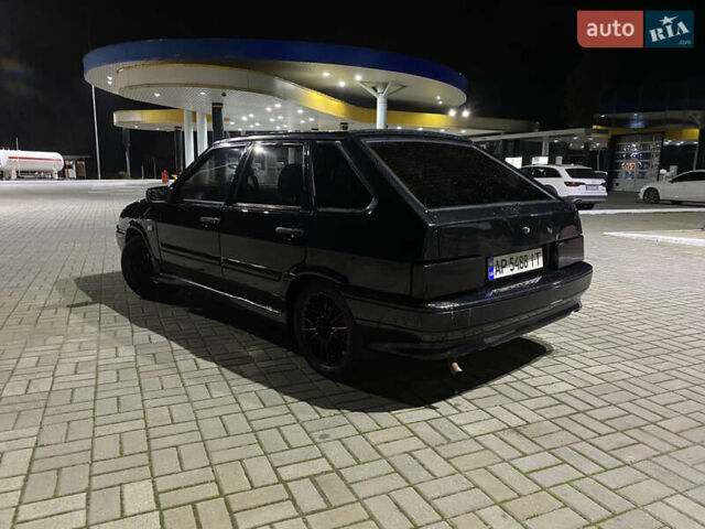 Черный ВАЗ 2114 Самара, объемом двигателя 1.6 л и пробегом 210 тыс. км за 1800 $, фото 2 на Automoto.ua