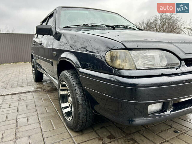 Черный ВАЗ 2114 Самара, объемом двигателя 1.6 л и пробегом 136 тыс. км за 2450 $, фото 3 на Automoto.ua