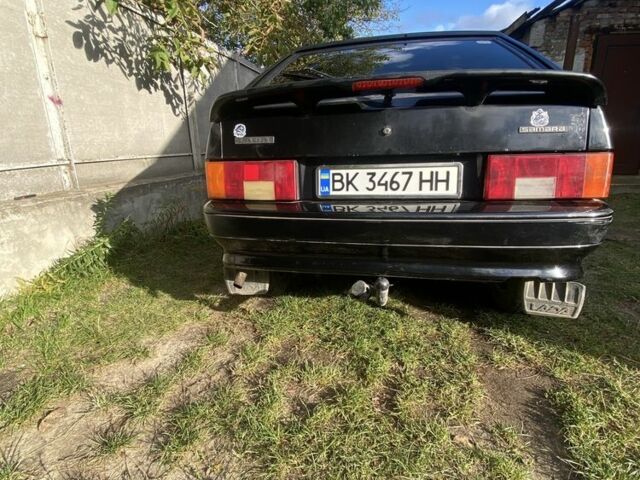 Черный ВАЗ 2114 Самара, объемом двигателя 1.6 л и пробегом 174 тыс. км за 1450 $, фото 6 на Automoto.ua