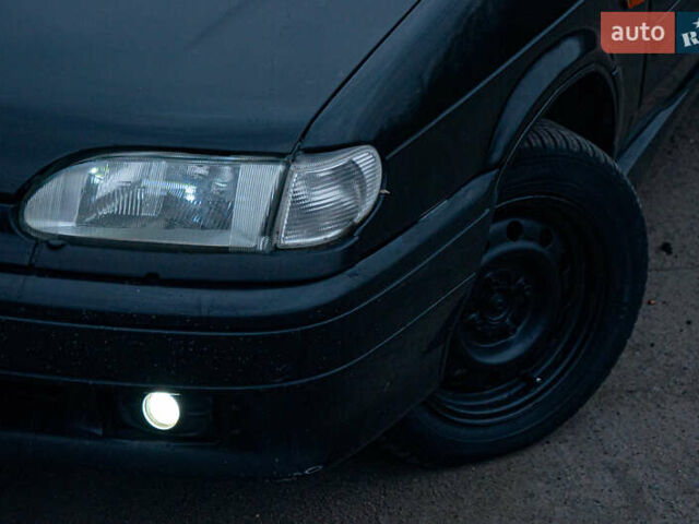 Черный ВАЗ 2114 Самара, объемом двигателя 1.6 л и пробегом 152 тыс. км за 2500 $, фото 2 на Automoto.ua