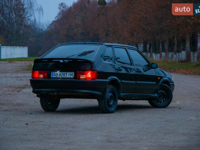 Черный ВАЗ 2114 Самара, объемом двигателя 1.6 л и пробегом 152 тыс. км за 2500 $, фото 4 на Automoto.ua