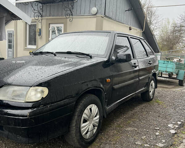 Чорний ВАЗ 2114 Самара, об'ємом двигуна 1.6 л та пробігом 109 тис. км за 1800 $, фото 2 на Automoto.ua