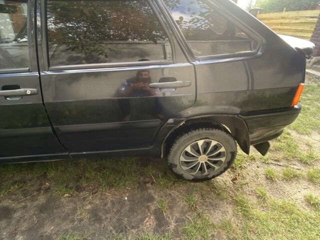 Черный ВАЗ 2114 Самара, объемом двигателя 1.6 л и пробегом 174 тыс. км за 1450 $, фото 2 на Automoto.ua