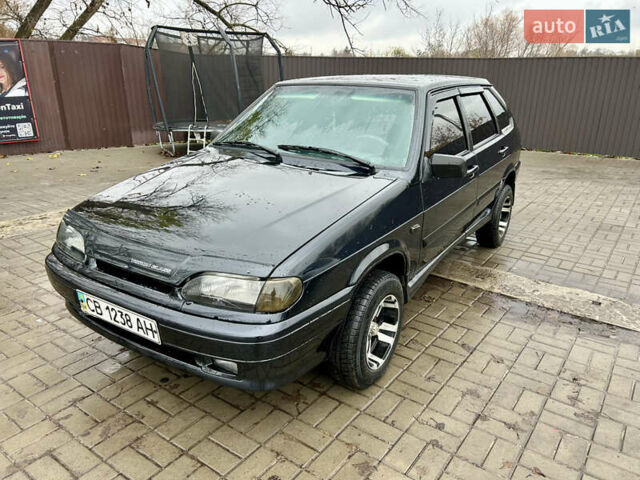 Черный ВАЗ 2114 Самара, объемом двигателя 1.6 л и пробегом 136 тыс. км за 2450 $, фото 2 на Automoto.ua