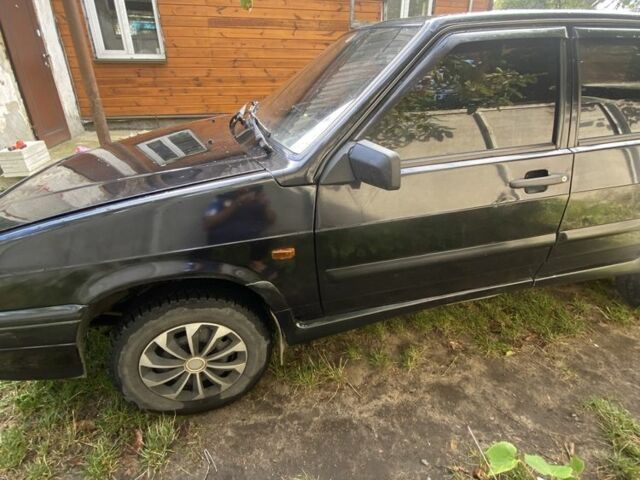 Черный ВАЗ 2114 Самара, объемом двигателя 1.6 л и пробегом 174 тыс. км за 1450 $, фото 3 на Automoto.ua