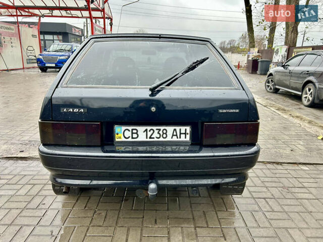 Черный ВАЗ 2114 Самара, объемом двигателя 1.6 л и пробегом 136 тыс. км за 2450 $, фото 11 на Automoto.ua