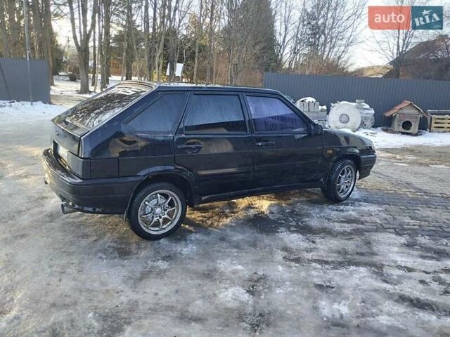 Чорний ВАЗ 2114 Самара, об'ємом двигуна 1.6 л та пробігом 111 тис. км за 1850 $, фото 3 на Automoto.ua