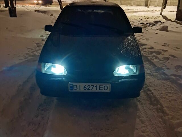 Черный ВАЗ 2114 Самара, объемом двигателя 1.6 л и пробегом 181 тыс. км за 2900 $, фото 8 на Automoto.ua