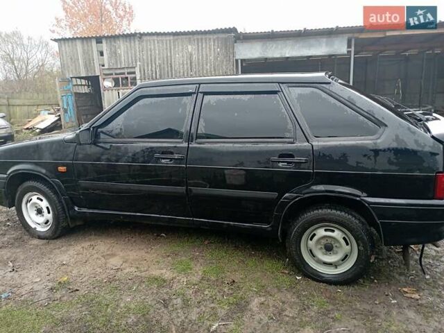 Черный ВАЗ 2114 Самара, объемом двигателя 1.6 л и пробегом 120 тыс. км за 2200 $, фото 8 на Automoto.ua