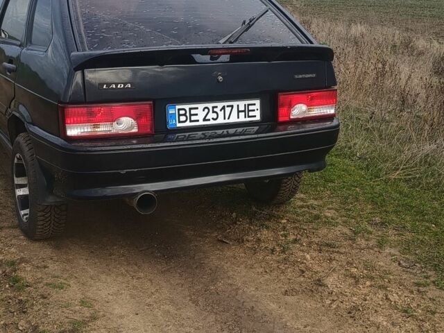 Черный ВАЗ 2114 Самара, объемом двигателя 1.6 л и пробегом 115 тыс. км за 2500 $, фото 3 на Automoto.ua