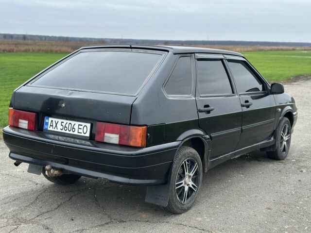 Черный ВАЗ 2114 Самара, объемом двигателя 1.6 л и пробегом 200 тыс. км за 1500 $, фото 4 на Automoto.ua