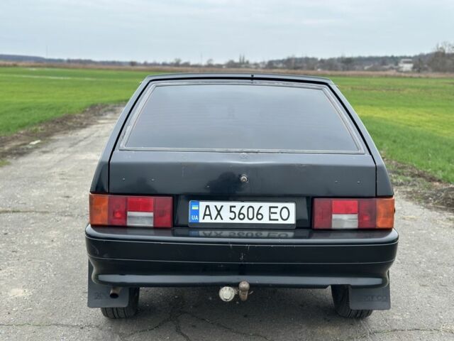 Черный ВАЗ 2114 Самара, объемом двигателя 1.6 л и пробегом 200 тыс. км за 1500 $, фото 5 на Automoto.ua