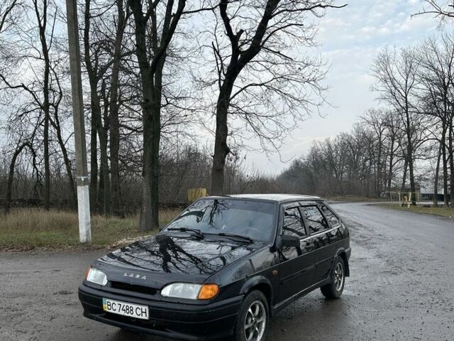 Черный ВАЗ 2114 Самара, объемом двигателя 1.5 л и пробегом 137 тыс. км за 1654 $, фото 1 на Automoto.ua