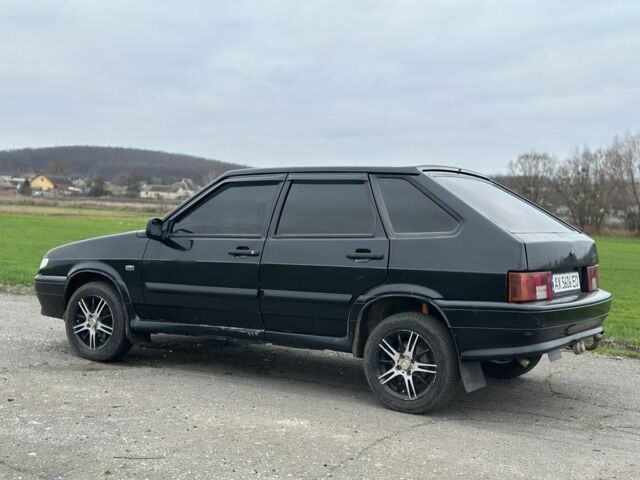 Черный ВАЗ 2114 Самара, объемом двигателя 1.6 л и пробегом 200 тыс. км за 1500 $, фото 1 на Automoto.ua