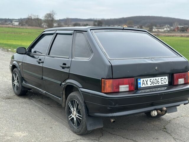 Черный ВАЗ 2114 Самара, объемом двигателя 1.6 л и пробегом 200 тыс. км за 1500 $, фото 6 на Automoto.ua