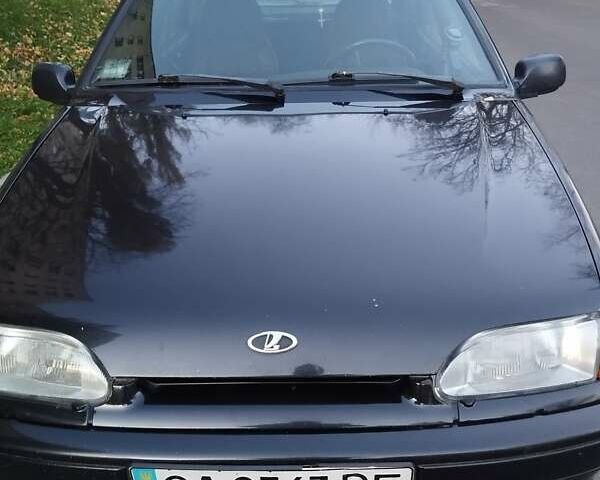 Черный ВАЗ 2114 Самара, объемом двигателя 1.6 л и пробегом 105 тыс. км за 2650 $, фото 2 на Automoto.ua