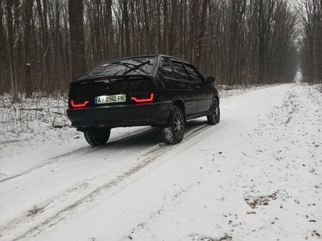 Черный ВАЗ 2114 Самара, объемом двигателя 1.6 л и пробегом 170 тыс. км за 2900 $, фото 6 на Automoto.ua