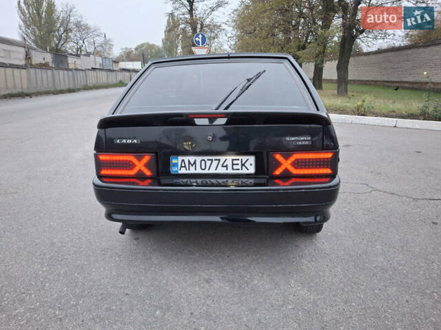 Черный ВАЗ 2114 Самара, объемом двигателя 1.6 л и пробегом 150 тыс. км за 2300 $, фото 5 на Automoto.ua