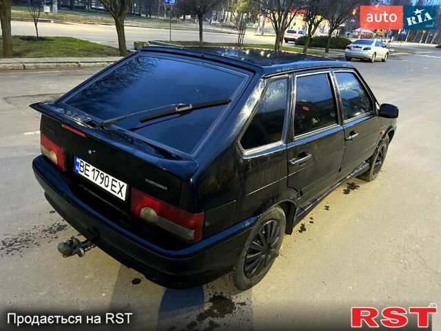 Черный ВАЗ 2114 Самара, объемом двигателя 1.6 л и пробегом 120 тыс. км за 3200 $, фото 9 на Automoto.ua