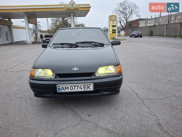 Черный ВАЗ 2114 Самара, объемом двигателя 1.6 л и пробегом 150 тыс. км за 2300 $, фото 6 на Automoto.ua