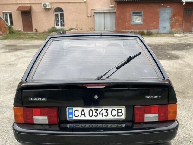 Черный ВАЗ 2114 Самара, объемом двигателя 1.6 л и пробегом 185 тыс. км за 3000 $, фото 5 на Automoto.ua