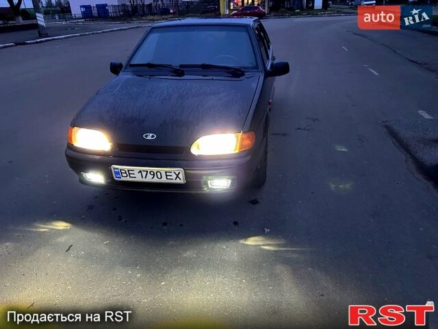 Черный ВАЗ 2114 Самара, объемом двигателя 1.6 л и пробегом 120 тыс. км за 3200 $, фото 3 на Automoto.ua