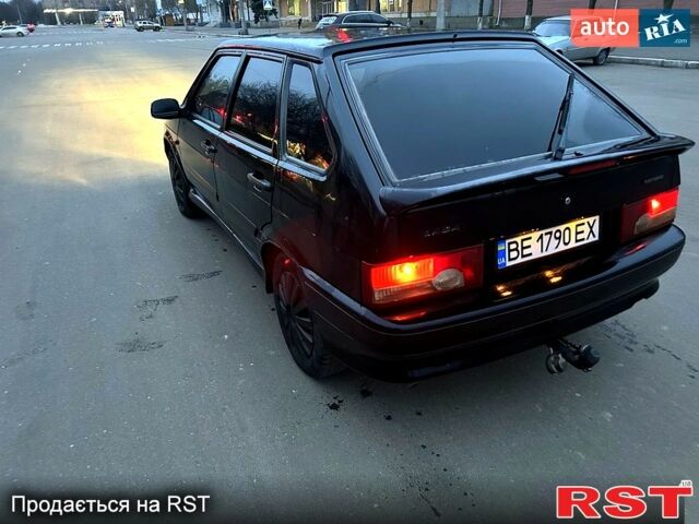 Черный ВАЗ 2114 Самара, объемом двигателя 1.6 л и пробегом 120 тыс. км за 3200 $, фото 4 на Automoto.ua