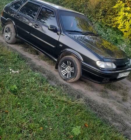 Черный ВАЗ 2114 Самара, объемом двигателя 1.6 л и пробегом 241 тыс. км за 2150 $, фото 7 на Automoto.ua