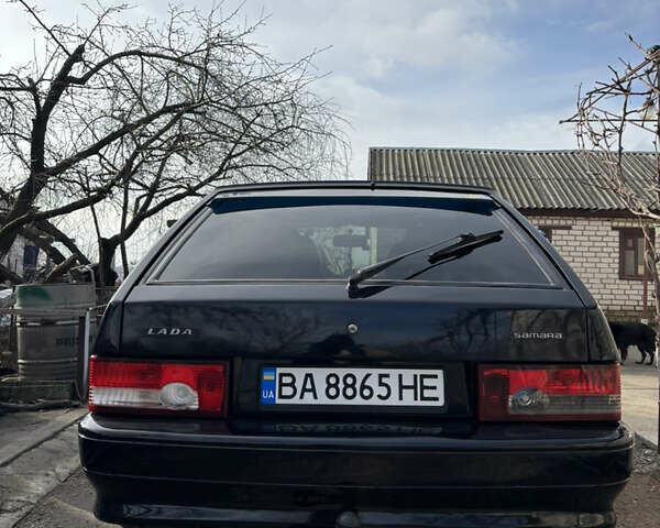 Чорний ВАЗ 2114 Самара, об'ємом двигуна 1.6 л та пробігом 102 тис. км за 2800 $, фото 3 на Automoto.ua