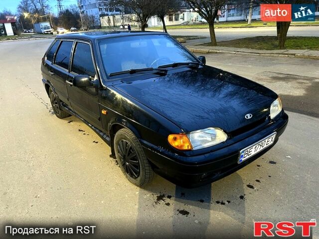 Черный ВАЗ 2114 Самара, объемом двигателя 1.6 л и пробегом 120 тыс. км за 3200 $, фото 7 на Automoto.ua