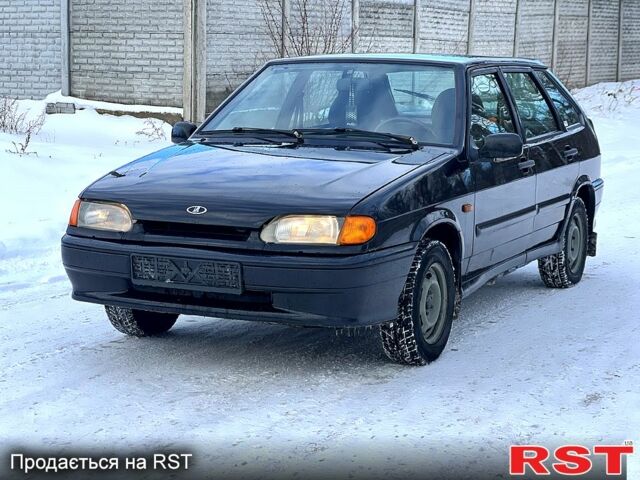 Черный ВАЗ 2114 Самара, объемом двигателя 1.6 л и пробегом 186 тыс. км за 3200 $, фото 1 на Automoto.ua