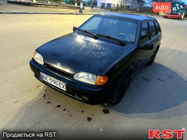 Черный ВАЗ 2114 Самара, объемом двигателя 1.6 л и пробегом 120 тыс. км за 3200 $, фото 8 на Automoto.ua